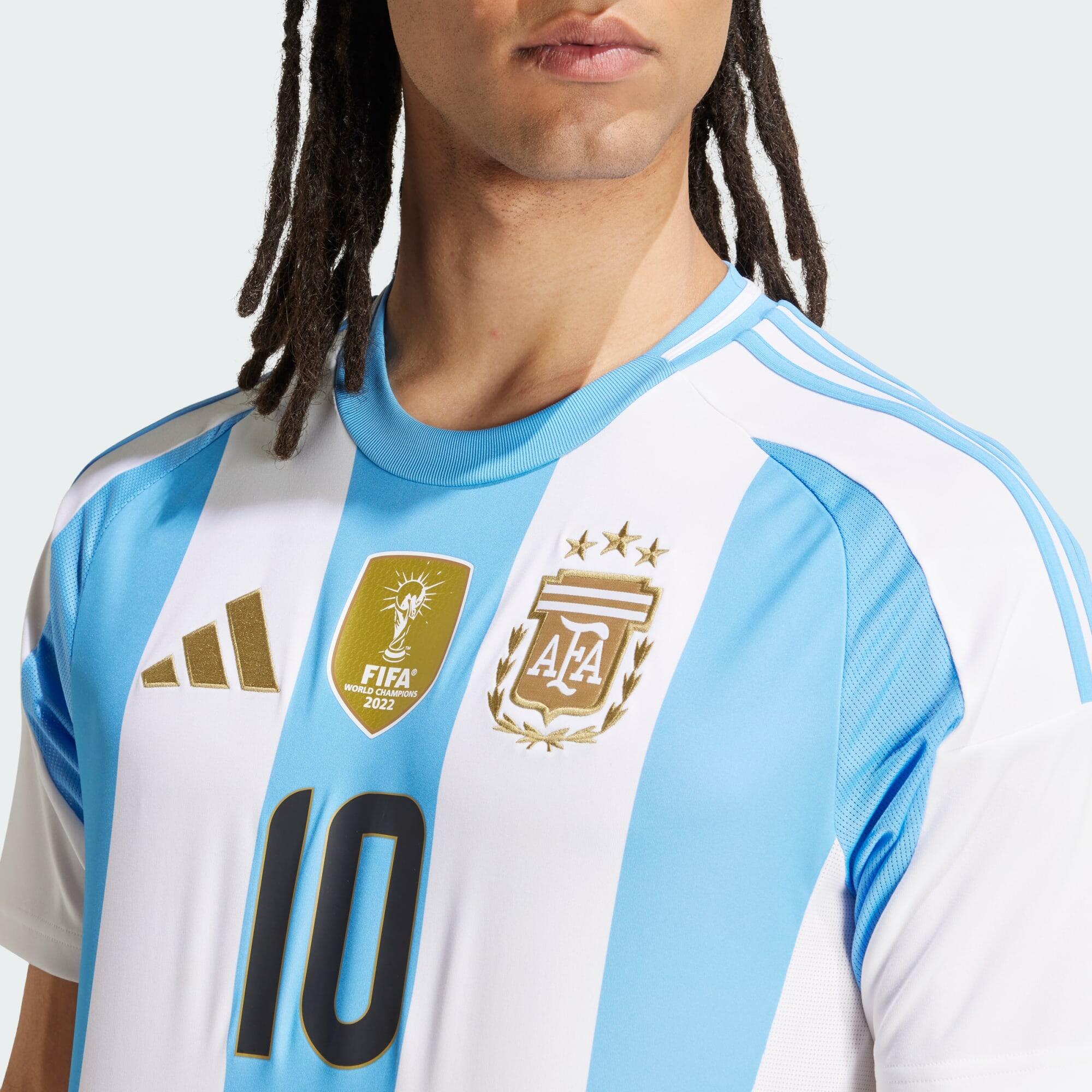 Argentinien 24 Messi Heimtrikot 4/6
