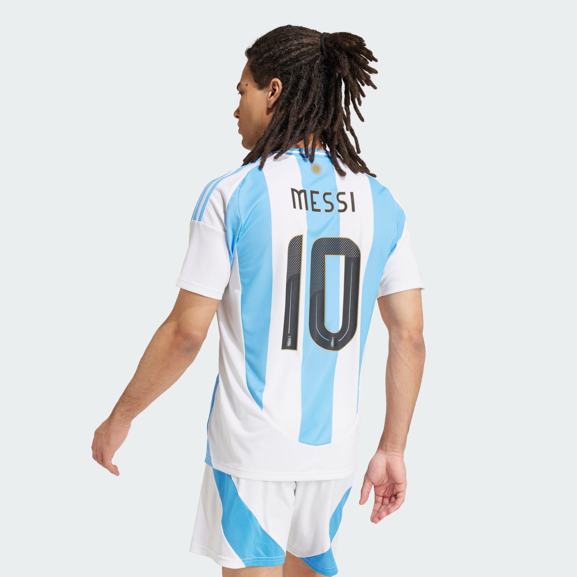 Argentinien 24 Messi Heimtrikot 3/6
