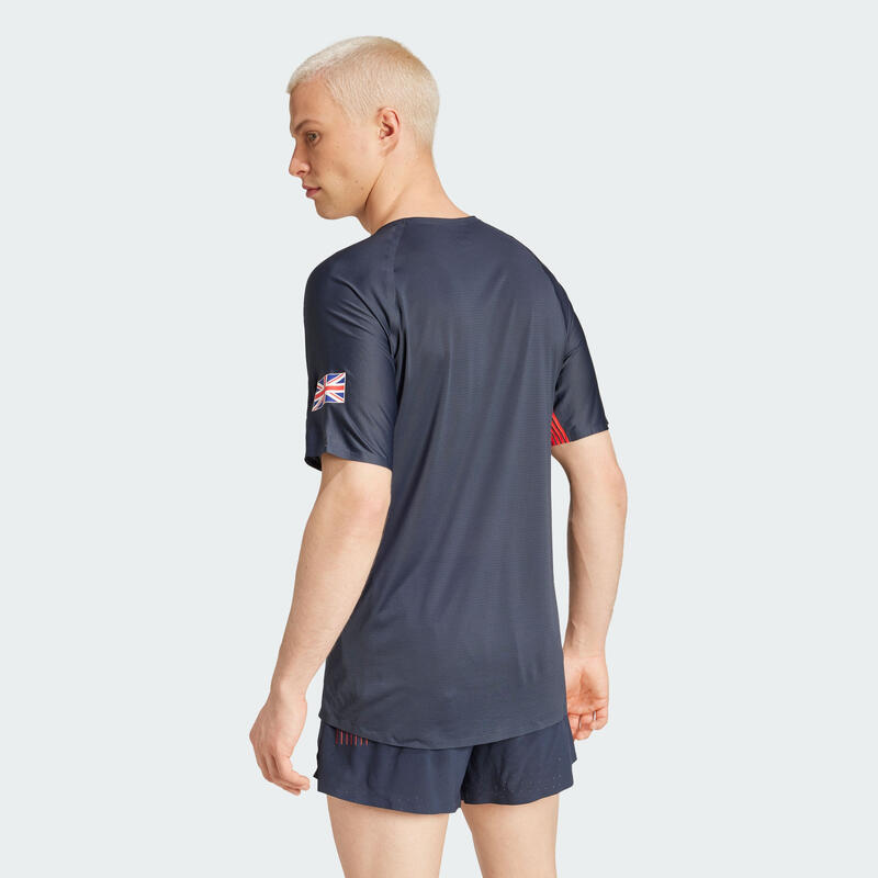 T-shirt de running Équipe de Grande-Bretagne Adizero