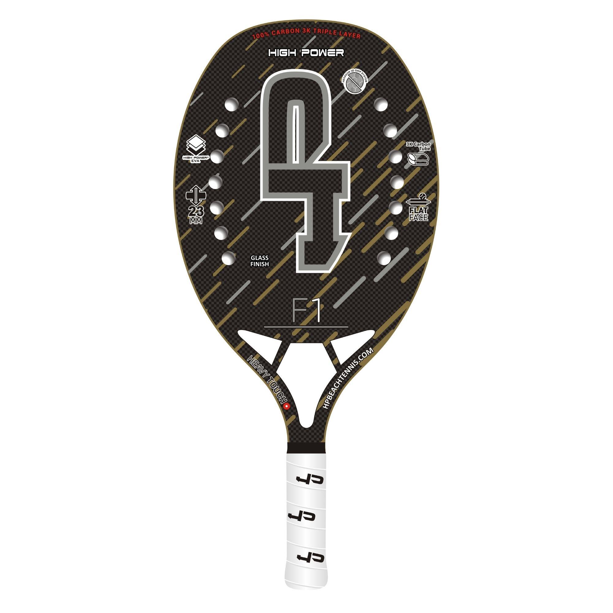 HP BEACH TENNIS Racchetta Beach Tennis HP F1 GOLD