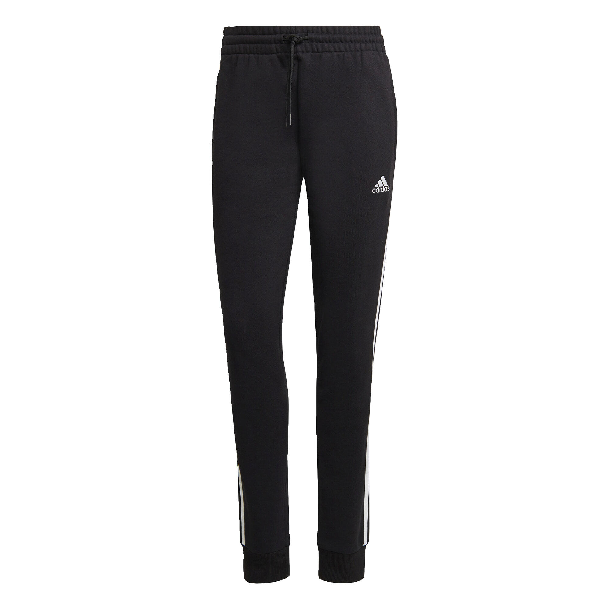 Essentials 3-Stripes French Terry Cuffed Pants 2/7