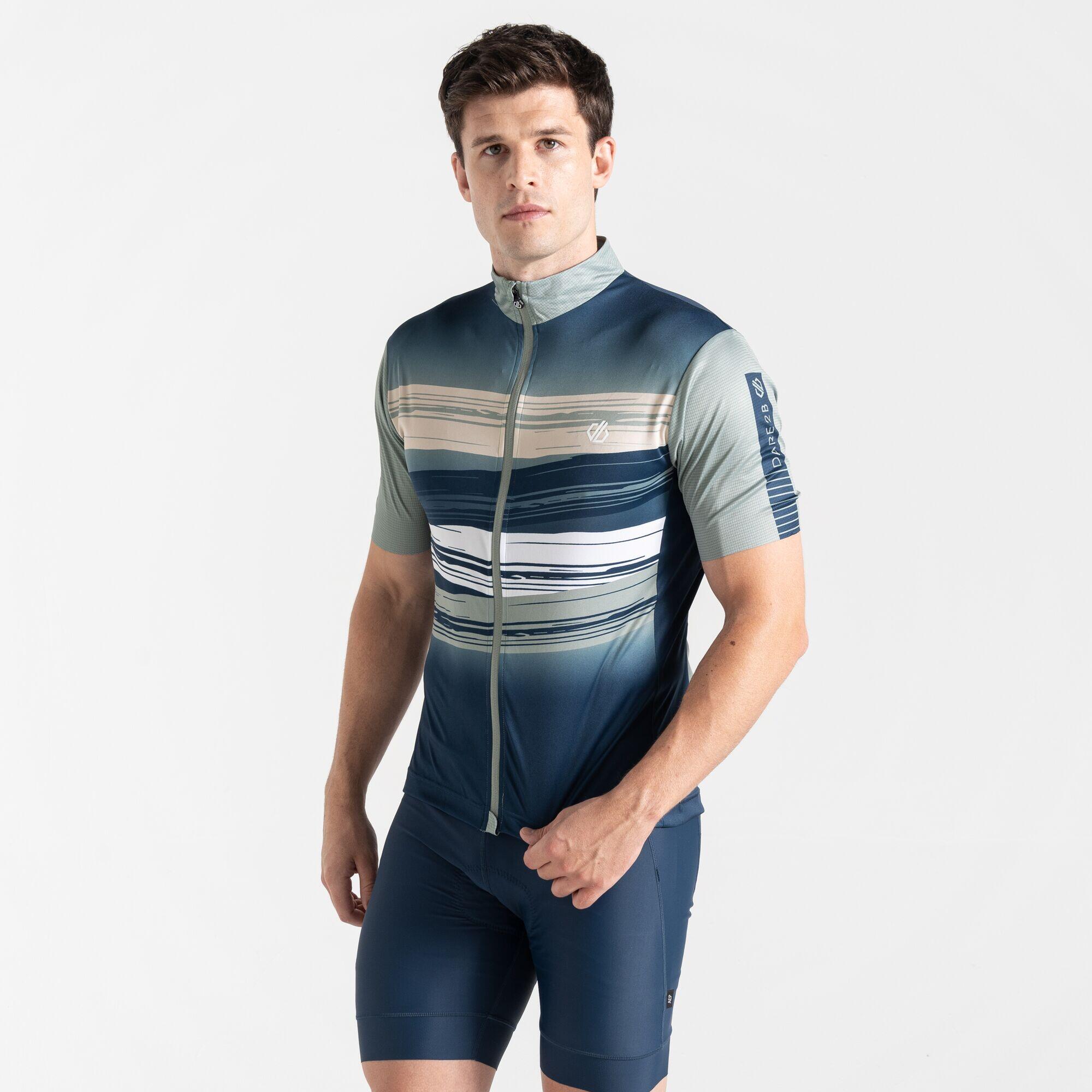 Dare 2b - Maillot De Cyclisme À Manches Courtes Homme Pedal - Veste - Vert - 52 2xl - Decathlon