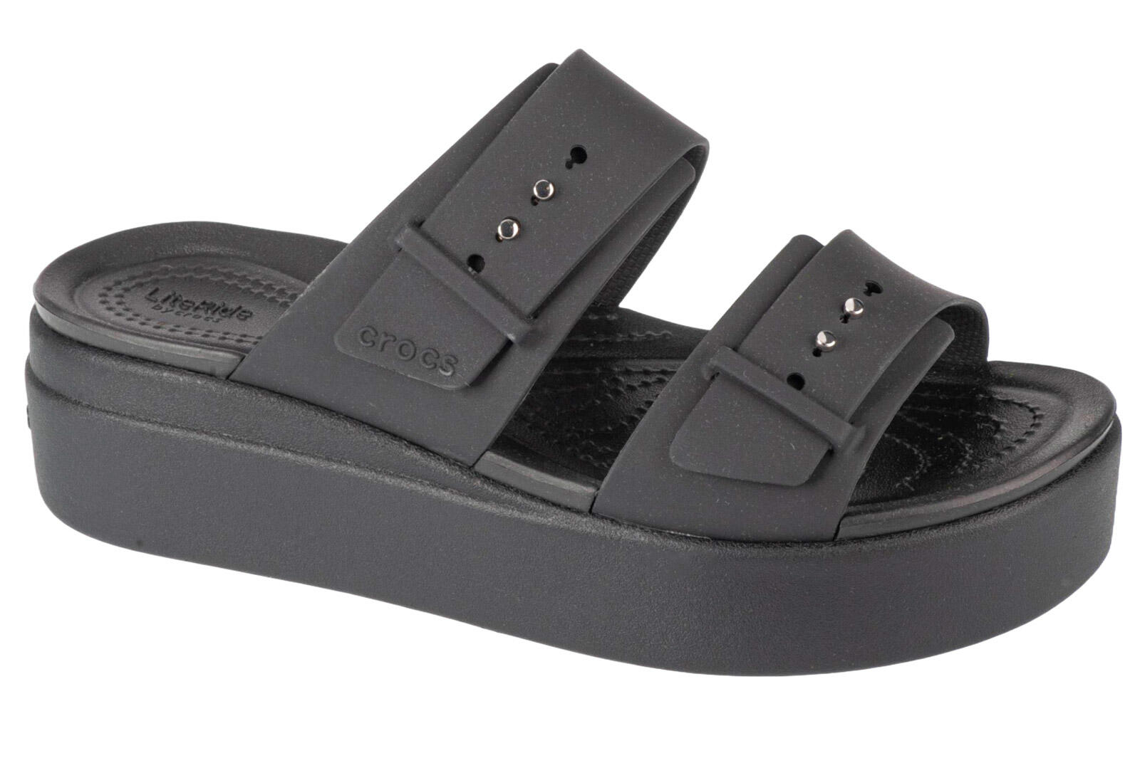 Mules Crocs BROOKLYN BUCKLE LOWWDG Noir 1/6
