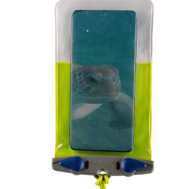 Aquapac - Etui Professionnel Étanche Pour Téléphone Plus Vert Citron - Pochette Étanche - Jaune|noir|vert - Taille Unique - Decathlon