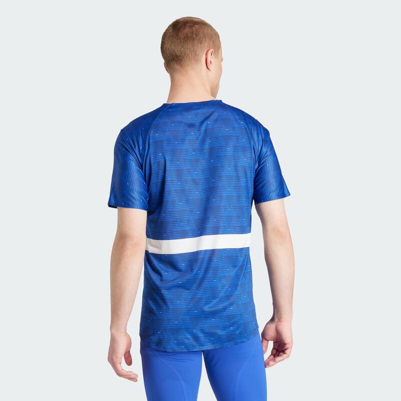 T-shirt Athletisme Team France – Homem