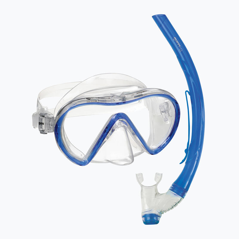 Set snorkeling Mares AQ - STREAM, Albastru
