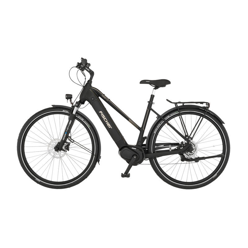 FISCHER Trekking E-Bike Viator 4.2i - schwarz matt, 28 Zoll, RH 50 cm, 522 Wh