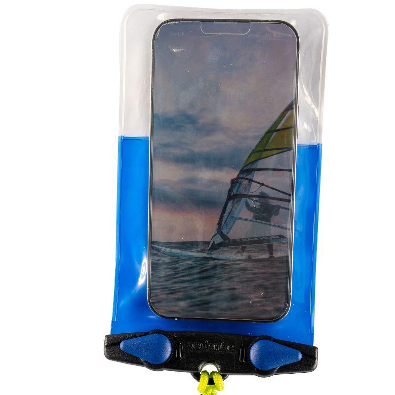 AQUAPAC Waterproof Phone Case Plus Plus Blue