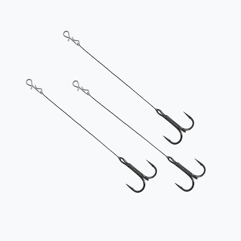 Delphin Bomb Twisto Rigs tungsteno leader 3 pz.