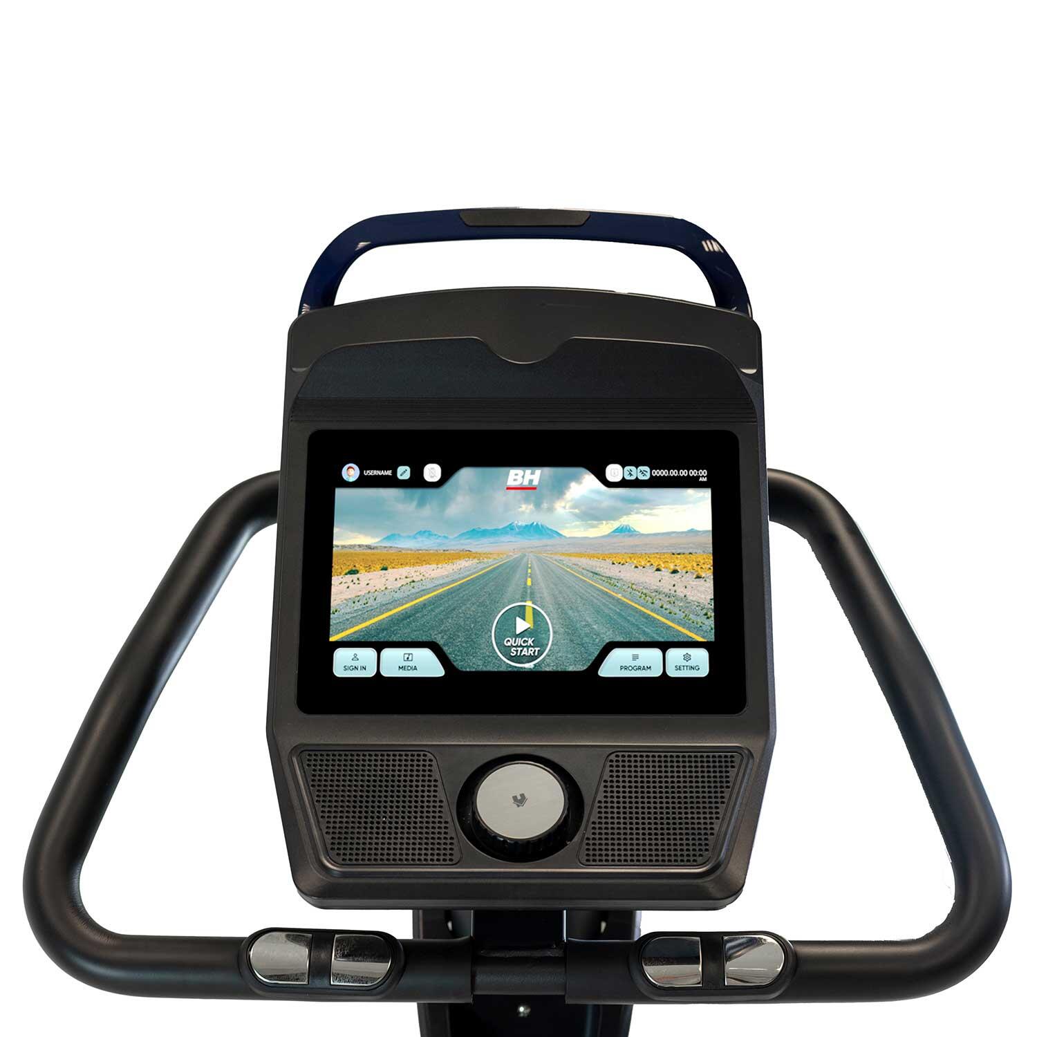 Hometrainer Carbon Bike RS Multimedia H8705BTFT Touch screen 2/7