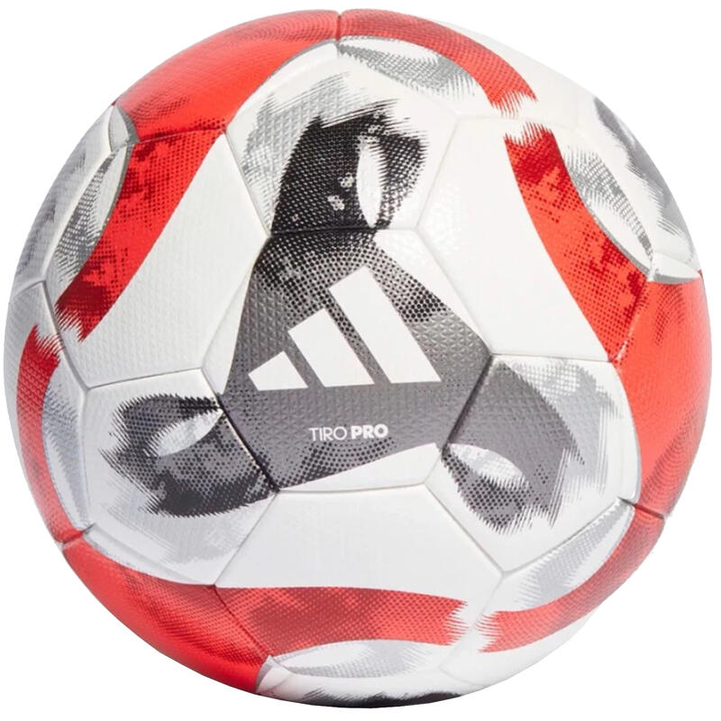 Ballon de foot football - Tiro Pro blanc adulte