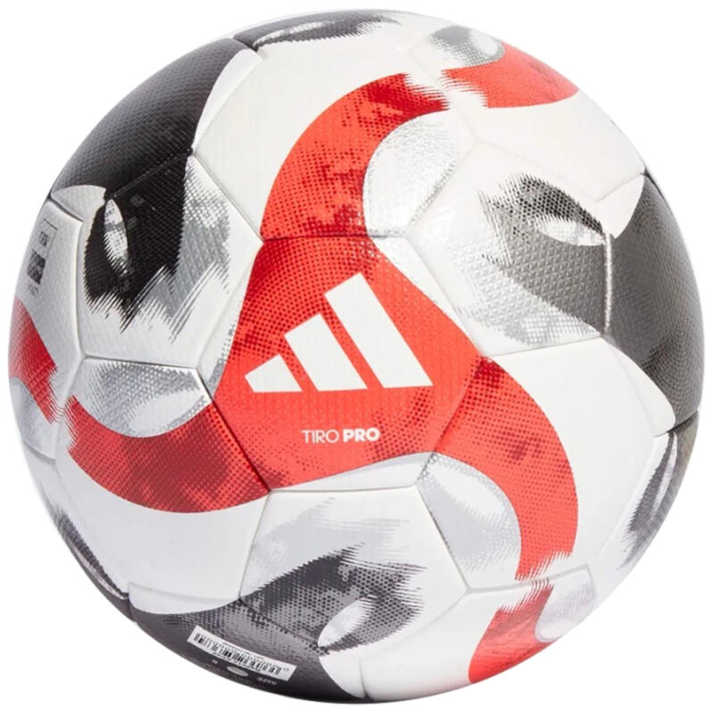 Ballon de foot football - Tiro Pro blanc adulte