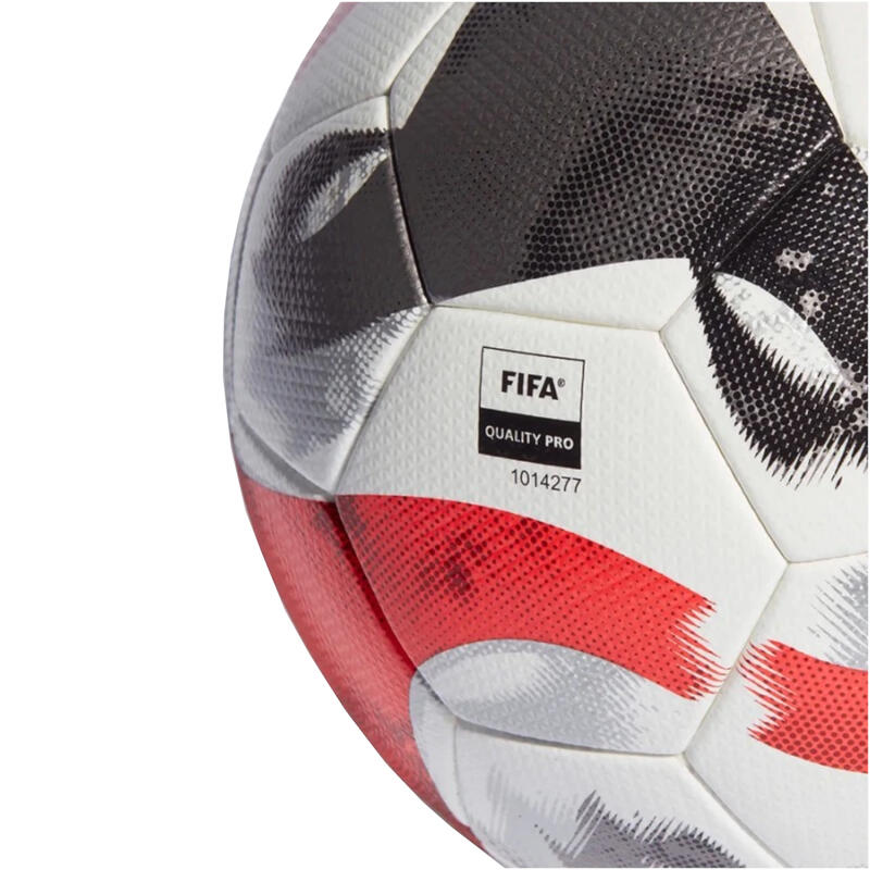 Ballon de foot football - Tiro Pro blanc adulte