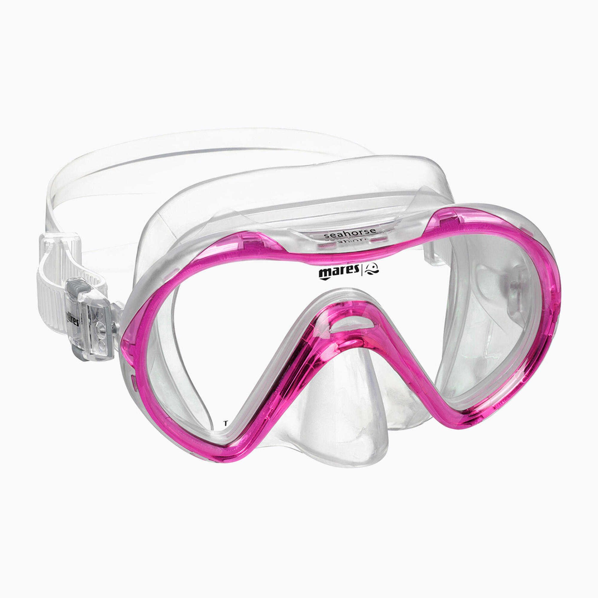 Combo Snorkeling Enfant 8-14 ans Seahorse Masque Silicone Tuba Semi-Dry 2/4