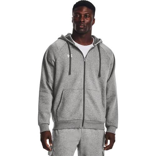 Fleece hoodie met volledige rits Under Armour Rival 3/9