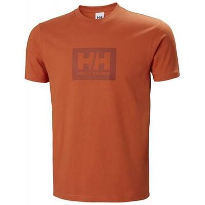 Camiseta de manga corta para hombre Helly hansen en color naranja