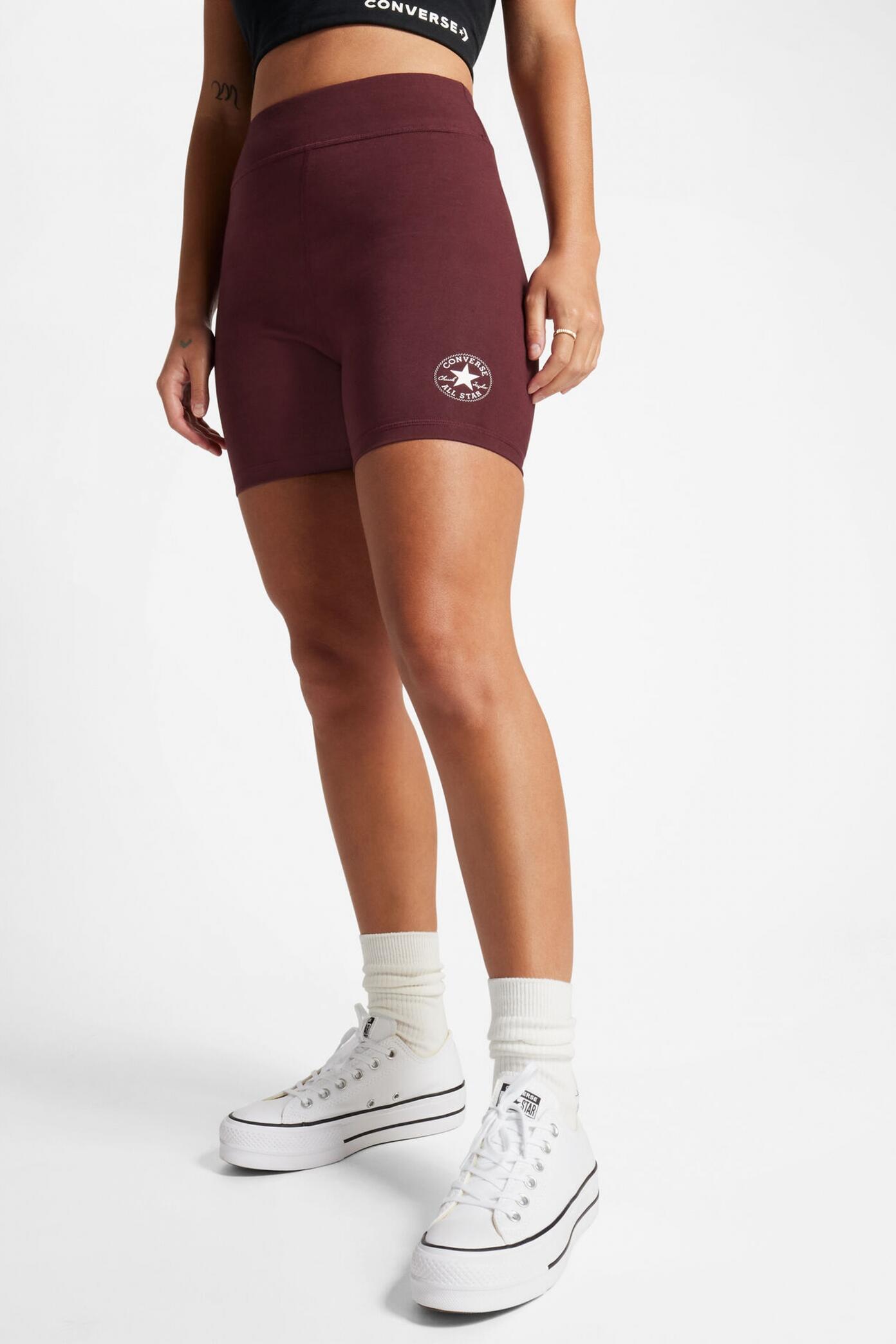 Calças Converse Retro Chuck Taylor Bike S para mulher Bordeaux 5/5