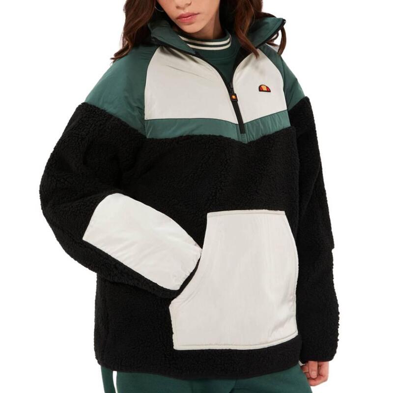 Sudaderas Mujer Ellesse Perini 1/2 Zip Track Top Negro