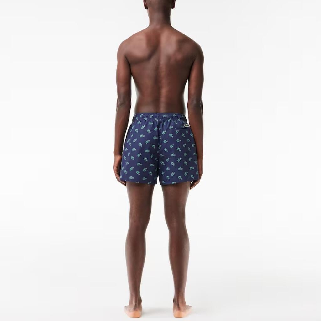 Maillot de bain Lacoste modèle MH718800QRN pour homme 3/6