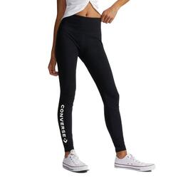 Pantalones Mujer Converse Legging Wordmark Negro