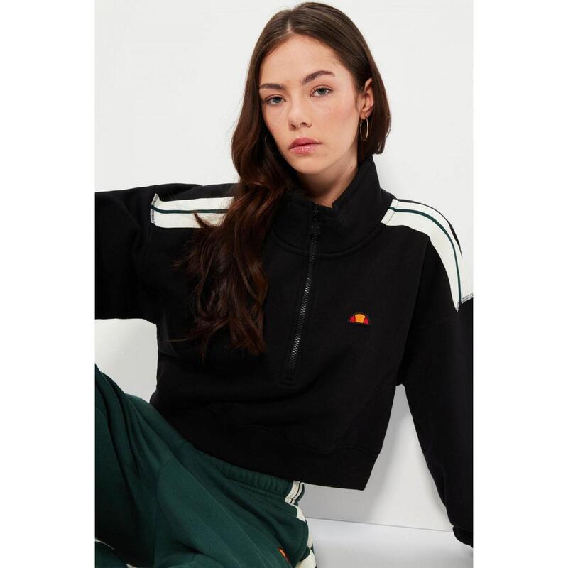 Sudaderas Mujer Ellesse Innocenzo Crop Sweatshirt Negro