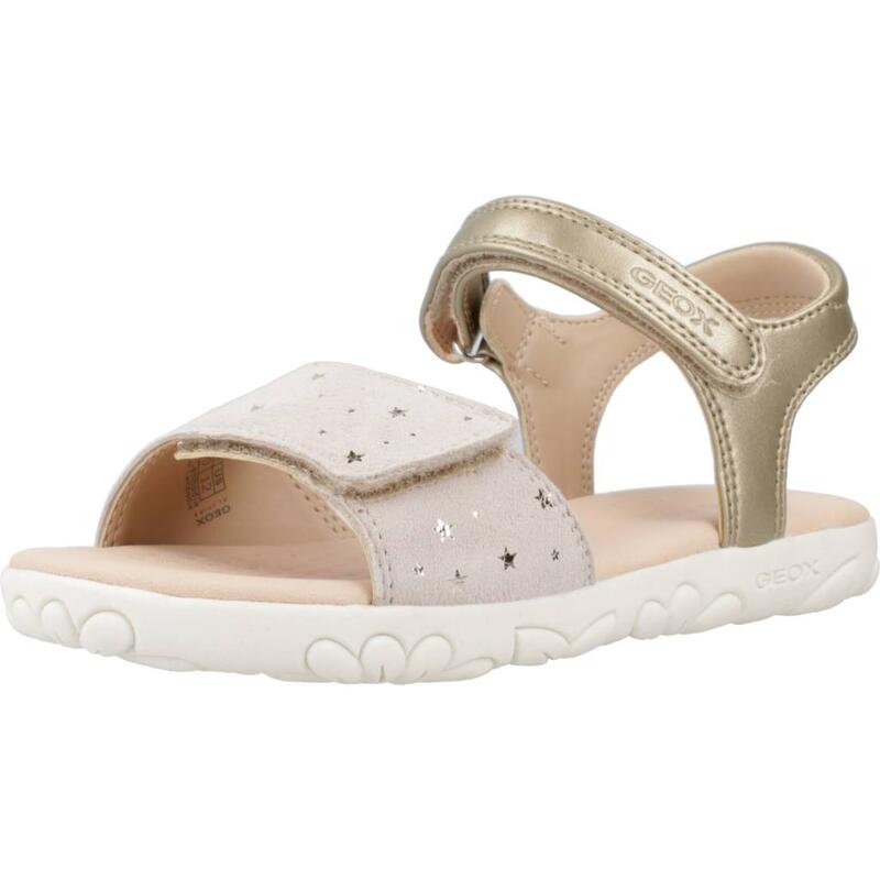 Sandalias Niña Geox J Sandal Haiti Girl Oro