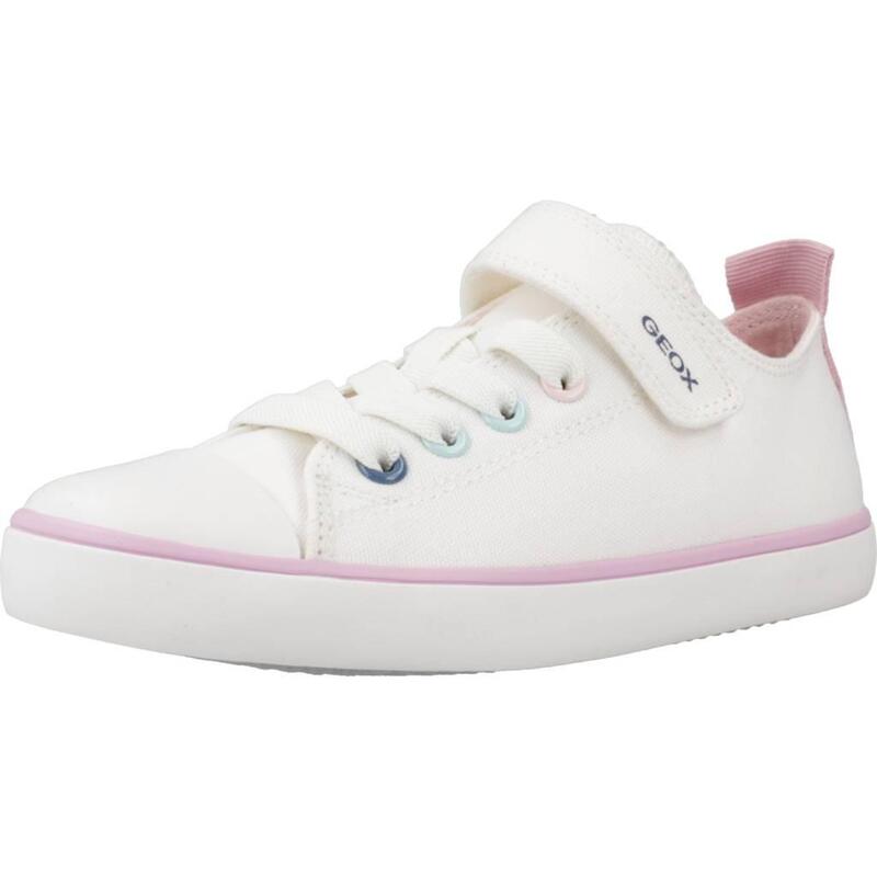 Zapatillas niña Geox J Gisli G. A Blanco