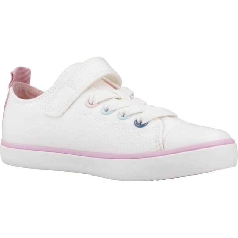 Zapatillas niña Geox J Gisli G. A Blanco