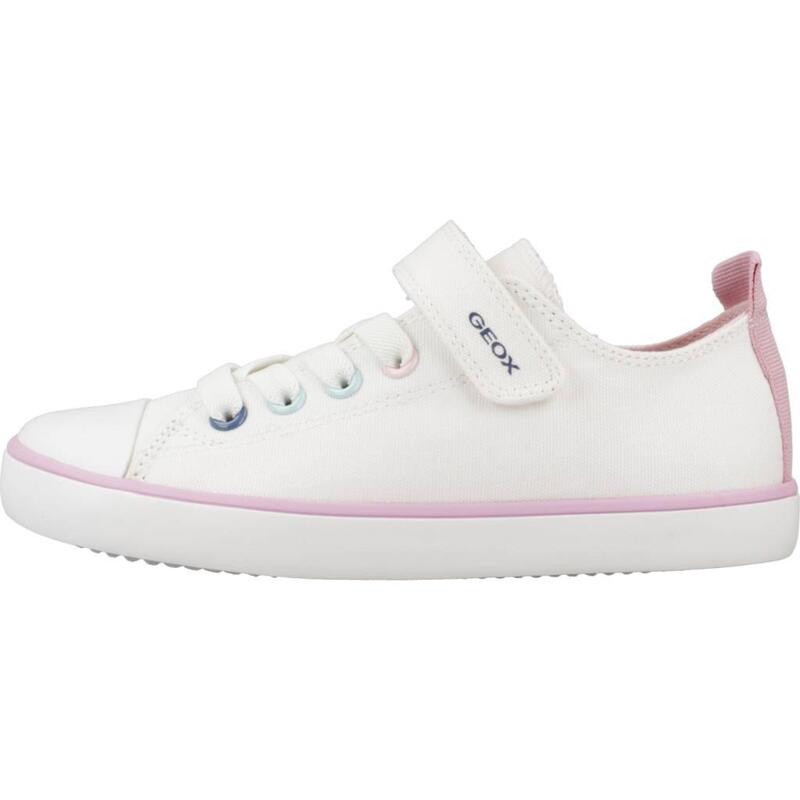 Zapatillas niña Geox J Gisli G. A Blanco