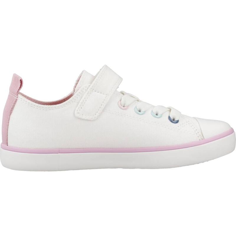 Zapatillas niña Geox J Gisli G. A Blanco