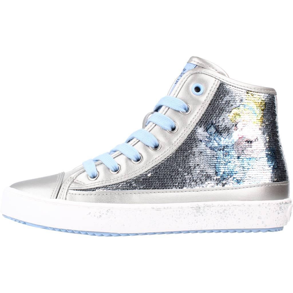 Zapatillas niña Geox J Kalispera Girl Plata 2/5