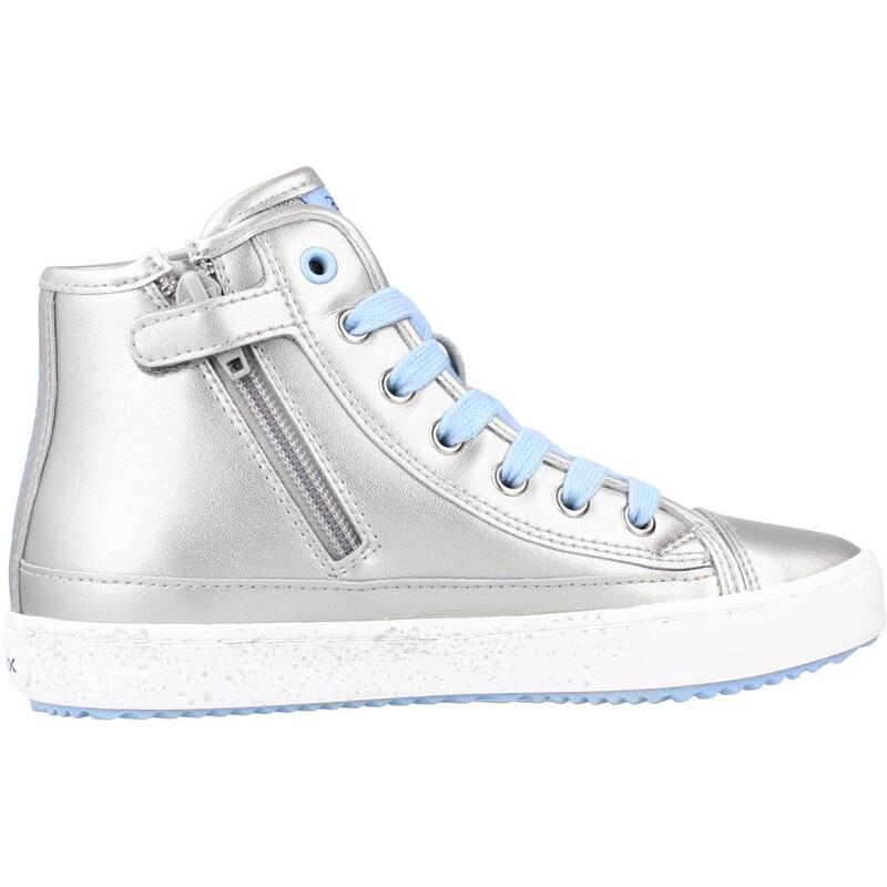 Zapatillas niña Geox J Kalispera Girl Plata