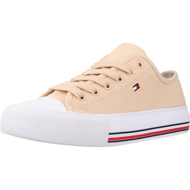 Zapatillas niña Tommy Hilfiger Lace Up Nude