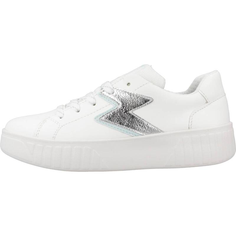 Zapatillas niña Geox J Mikiroshi A Blanco