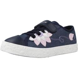 Baskets Geox Modèle Jr Ciak Girl A Couleur Bleu