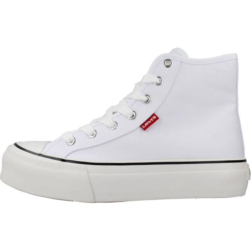 Zapatillas niña Levi's High Ball Mid Blanco