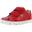 Zapatillas niño Geox B.c Nappa + Suede Rojo