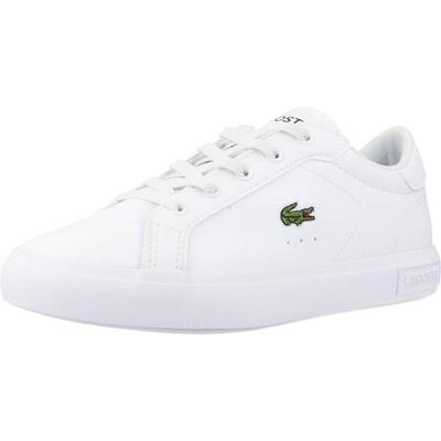 Zapatillas niño Lacoste Powercourt 0721 1 Suc Blanco