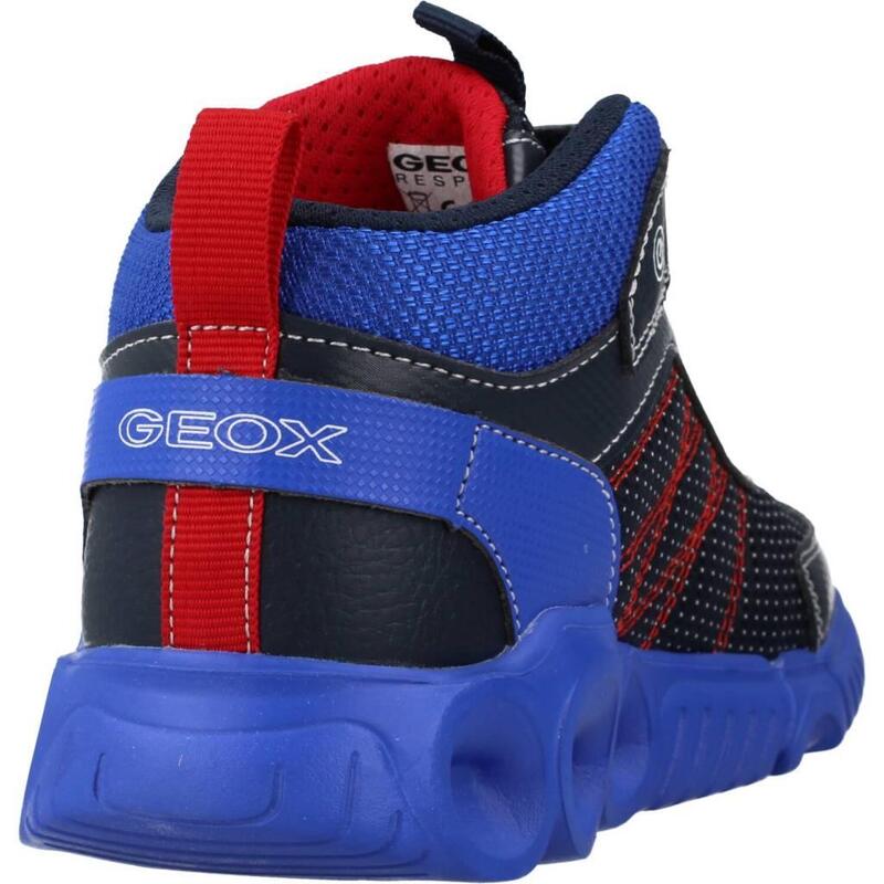 Zapatillas niño Geox J Wroom Boy Azul
