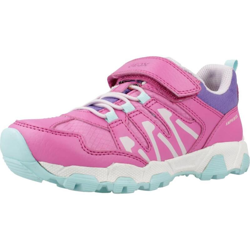 Zapatillas niña Geox J Magnetar G. B Abx Rosa