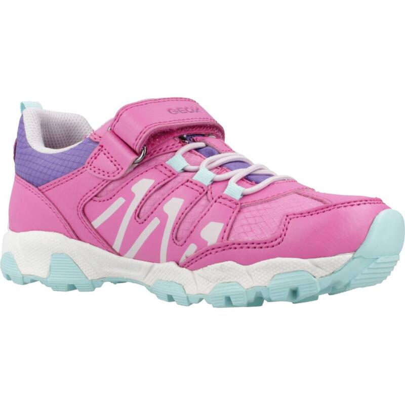 Zapatillas niña Geox J Magnetar G. B Abx Rosa