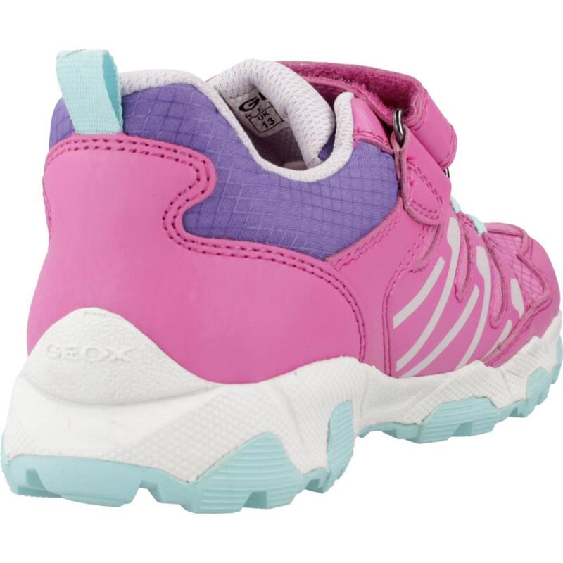 Zapatillas niña Geox J Magnetar G. B Abx Rosa