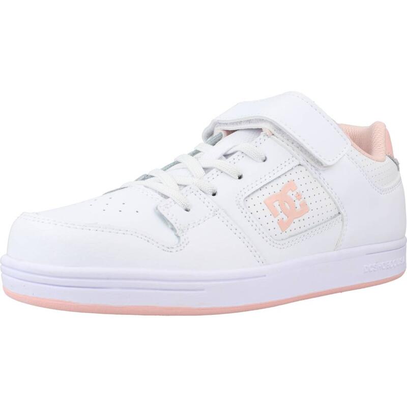 Zapatillas niña Dc Manteca 4 V Blanco