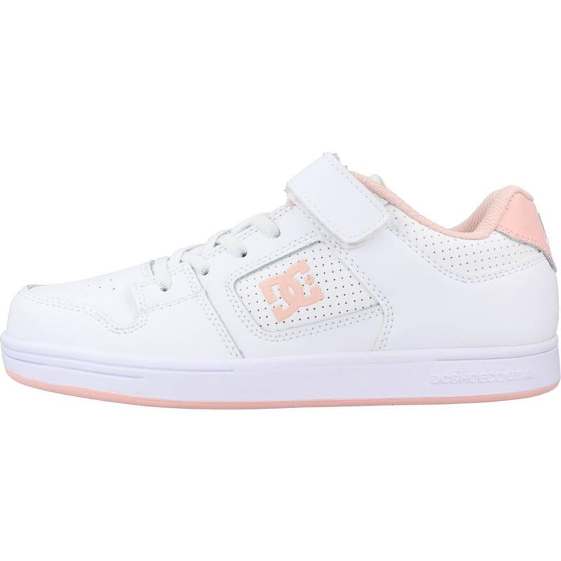 Zapatillas niña Dc Manteca 4 V Blanco