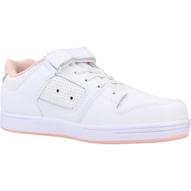 Zapatillas niña Dc Manteca 4 V Blanco