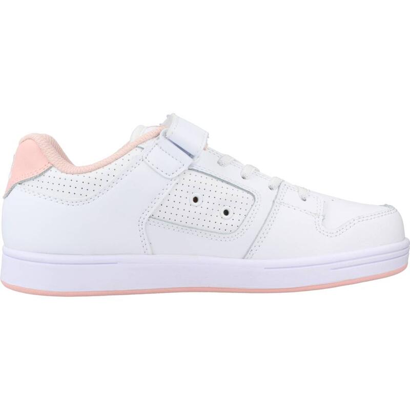 Zapatillas niña Dc Manteca 4 V Blanco