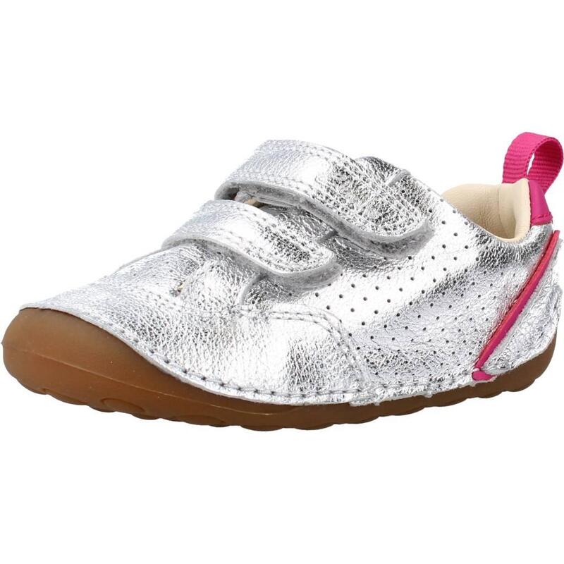 Zapatillas niña Clarks Tiny Sky T Plata