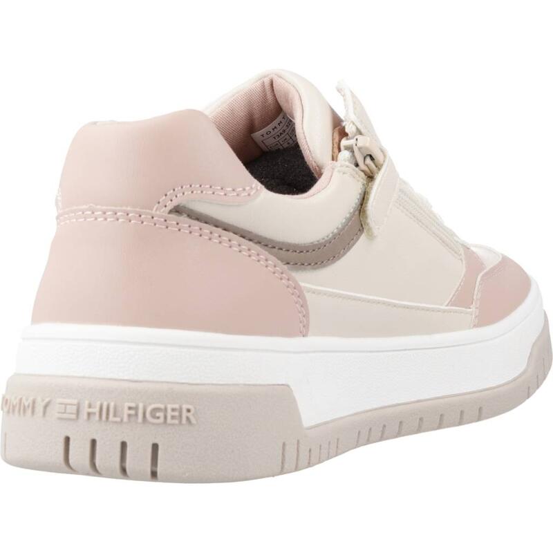 Zapatillas niña Tommy Hilfiger Low Cut Lace-up Sneaker Rosa