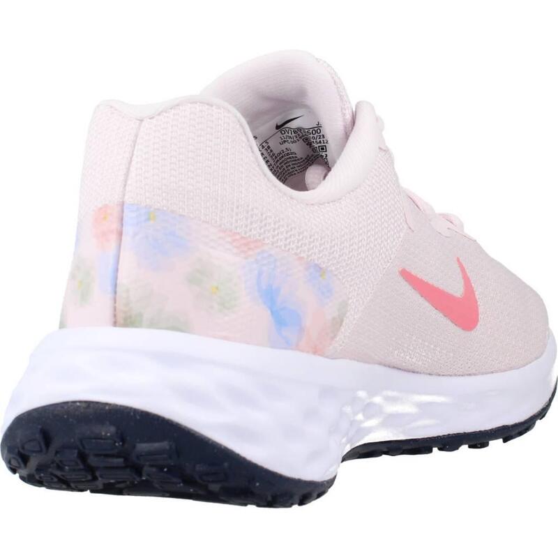 Zapatillas caminar mujer Nike Dv7893  Revolution 6 Next Natur Rosa