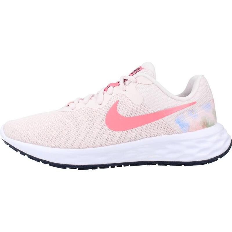 Zapatillas caminar mujer Nike Dv7893  Revolution 6 Next Natur Rosa